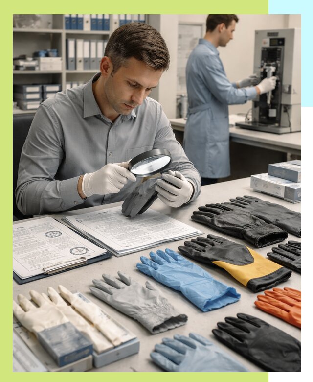 Сертификация перчаток и средств защиты продукции в Щербинке