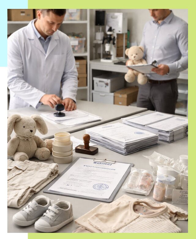 Сертификация детских товаров в Щербинке от 15273 р. | Алешин-Щрб