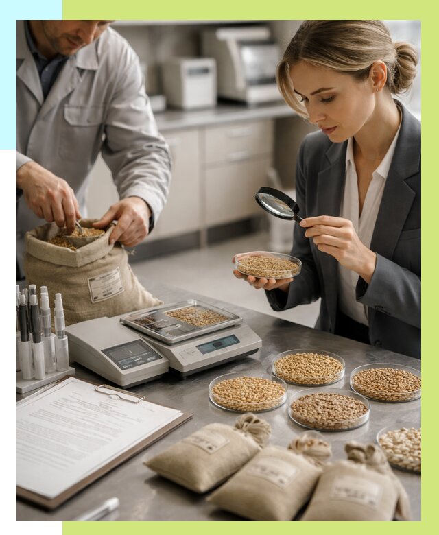 Сертификация зерна в Щербинке по цене от 15273 р. | Алешин-Щрб