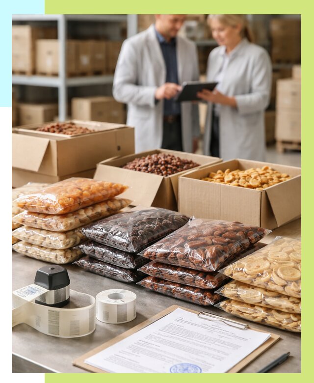 Сертификация сухофруктов в Щербинке от 12218 р. | Алешин-Щрб под ключ