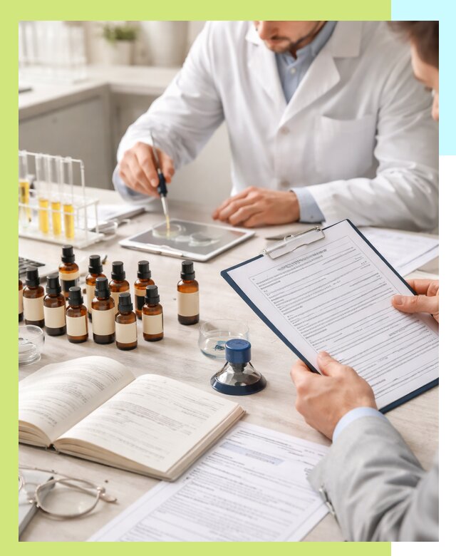 Сертификация эфирных масел и документация качества в Щербинке