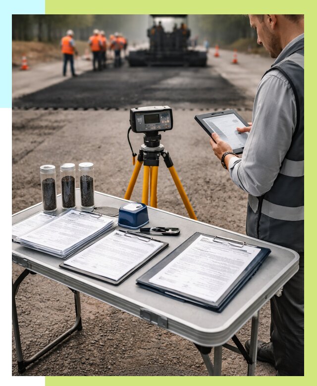 Сертификация асфальта в Щербинке от 25455 р. | Алешин-Щрб