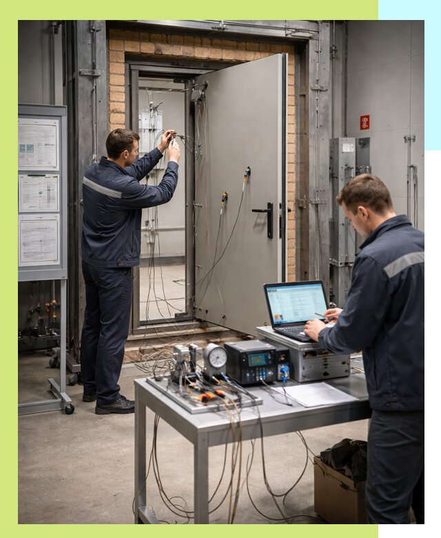 Сертификация противопожарных дверей в Щербинке по ГОСТ и ТР