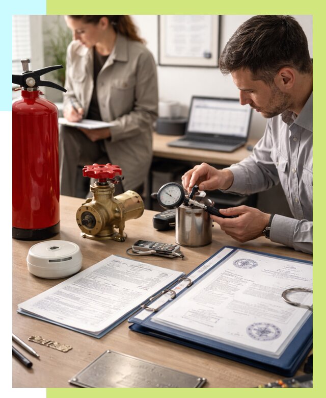 Сертификация пожарного оборудования в Щербинке от 15273 р.|Алешин-Щрб