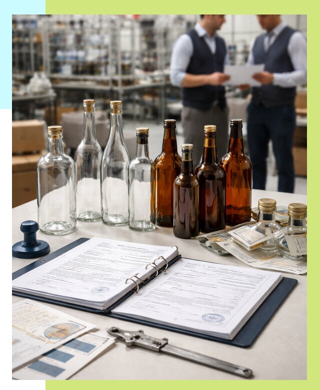 Сертификация стеклянных бутылок в Щербинке от 25455 р. | Алешин-Щрб