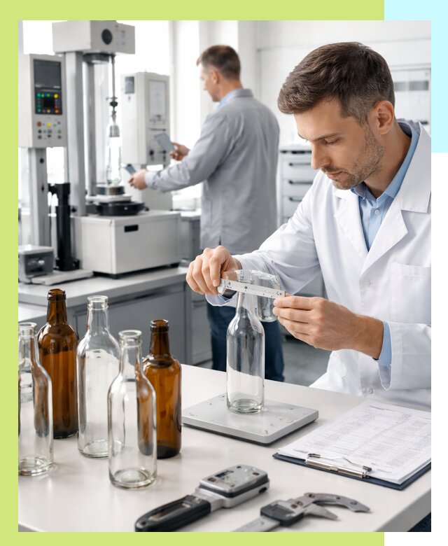 Сертификация стеклянных бутылок и сопутствующей упаковки в Щербинке