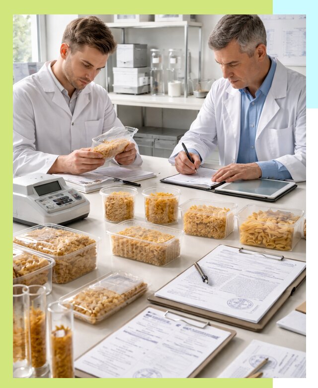 Сертификация макаронных изделий и технологической документации в Щербинке