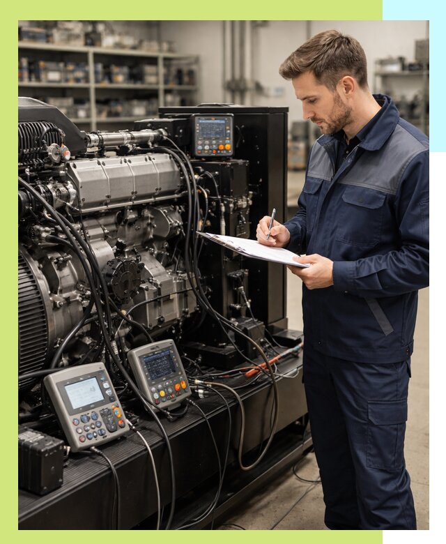 Сертификация дизельных генераторов и их оборудования в Щербинке