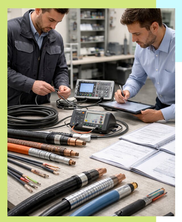 Сертификация кабеля и электропроводки в Щербинке под ключ