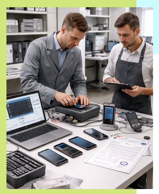 Сертификация мобильных телефонов и смартфонов в Щербинке под ключ