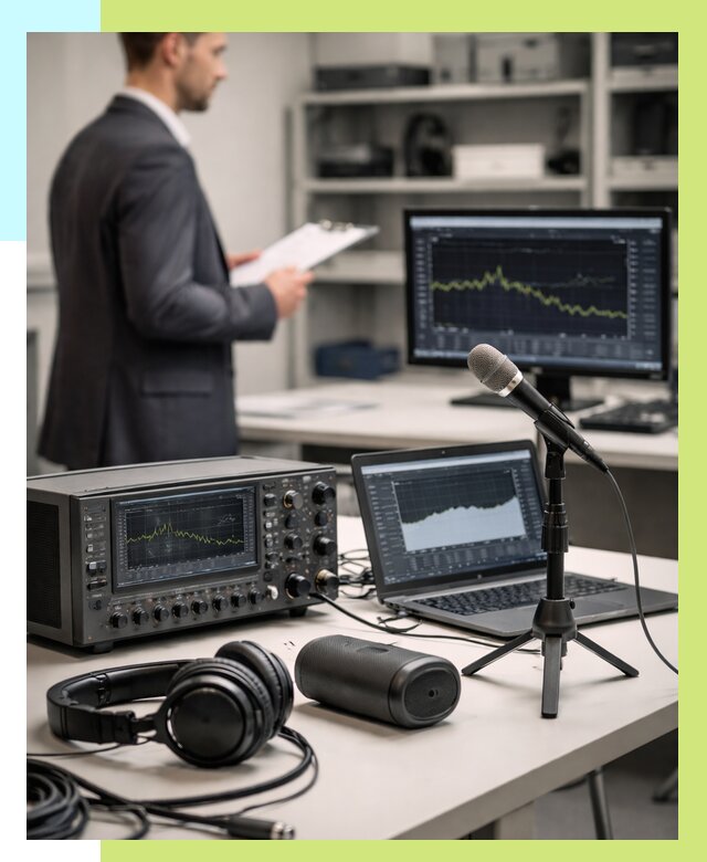 Сертификация аудиотехники в Щербинке от 15273 р., Алешин-Щрб