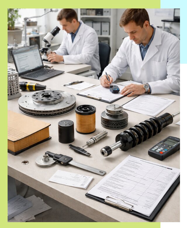 Сертификация автозапчастей и комплектующих в Щербинке по ГОСТ