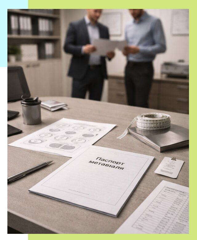 Паспорт материала и качества в Щербинке от 4582 р. | Алешин-Щрб