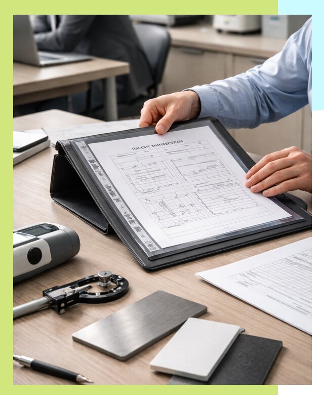 Оформление паспорта материала для продукции в Щербинке