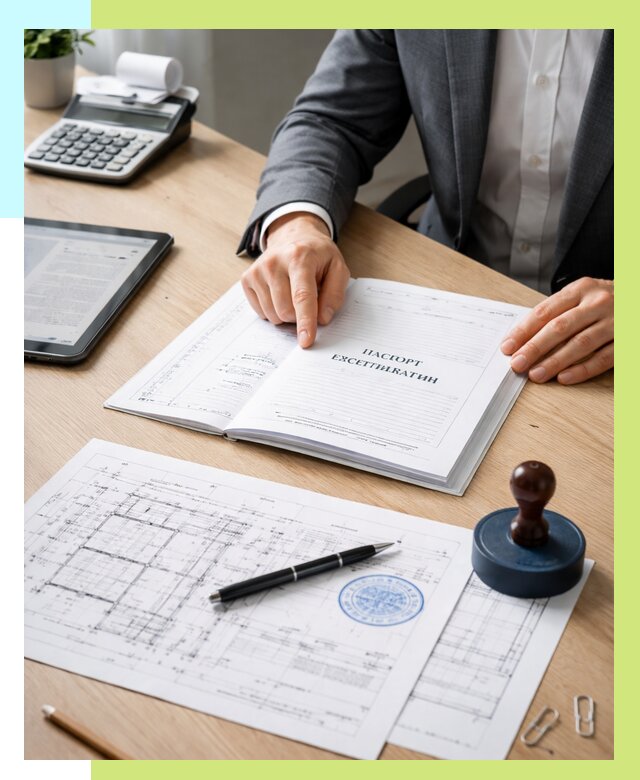 Паспорт эксплуатации в Щербинке под ключ от 4582 р. Алешин-Щрб