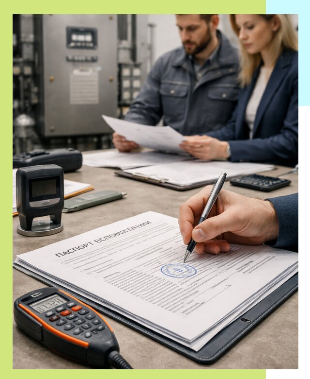 Оформление паспорта эксплуатации оборудования в Щербинке