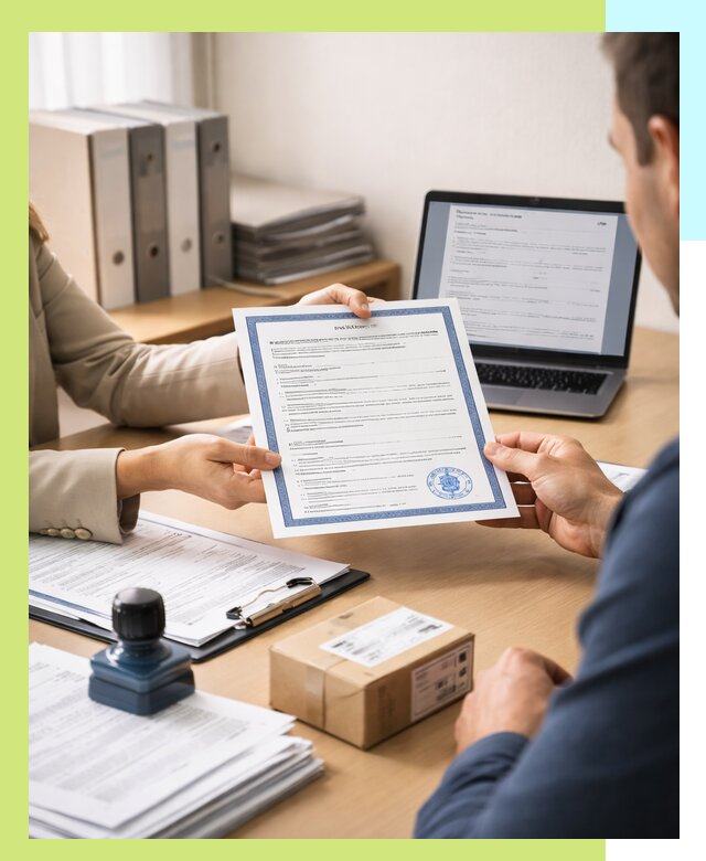 Оформление сертификата соответствия на продукцию в Щербинке