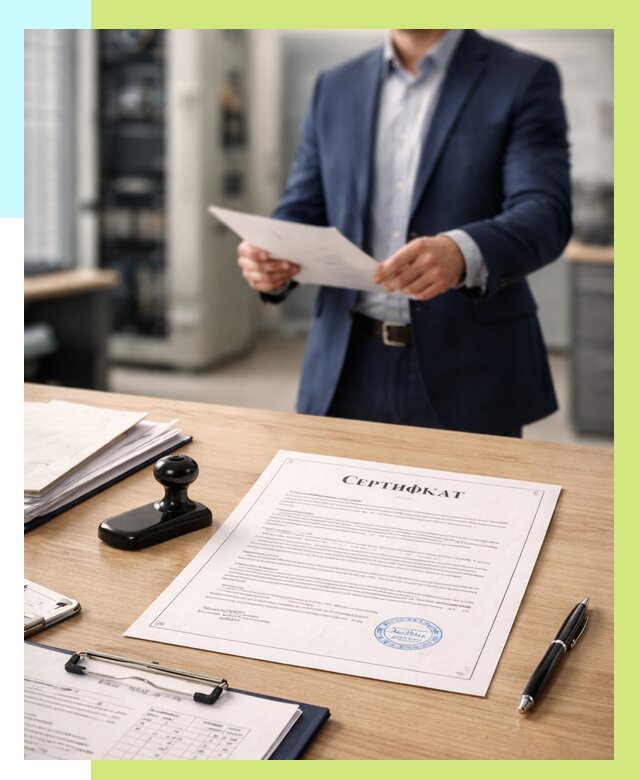 Сертификат на оборудование в Щербинке от 15273 р. | Алешин-Щрб