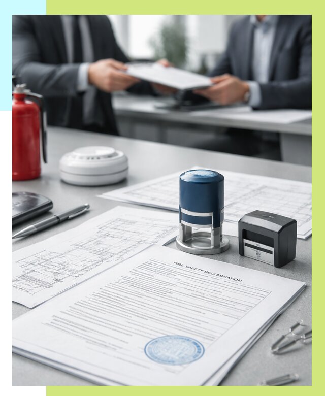 Декларация пожарной безопасности в Щербинке от 8146 р. | Алешин-Щрб