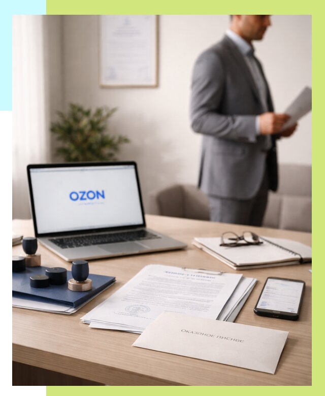 Отказное письмо для Ozon в Щербинке от 3564 р. | Алешин-Щрб