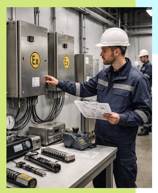 Сертификат взрывозащиты промышленного оборудования в Щербинке