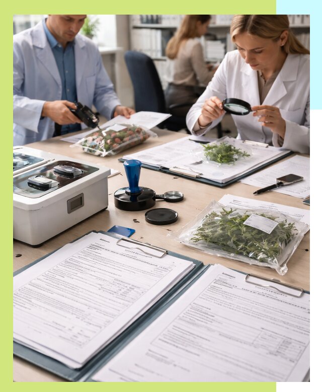 Оформление карантинного сертификата для растений в Щербинке