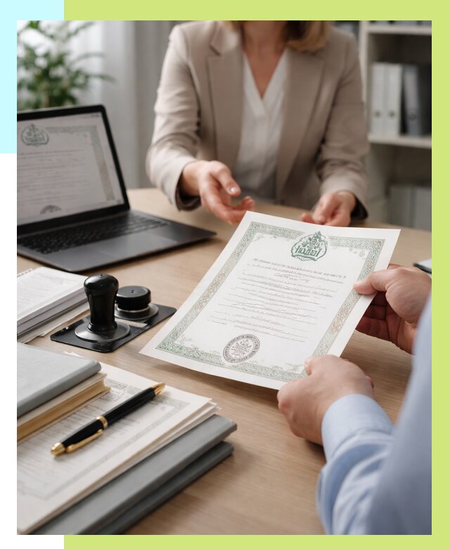 Халяль сертификат в Щербинке, получить от 15273 р. | Алешин-Щрб