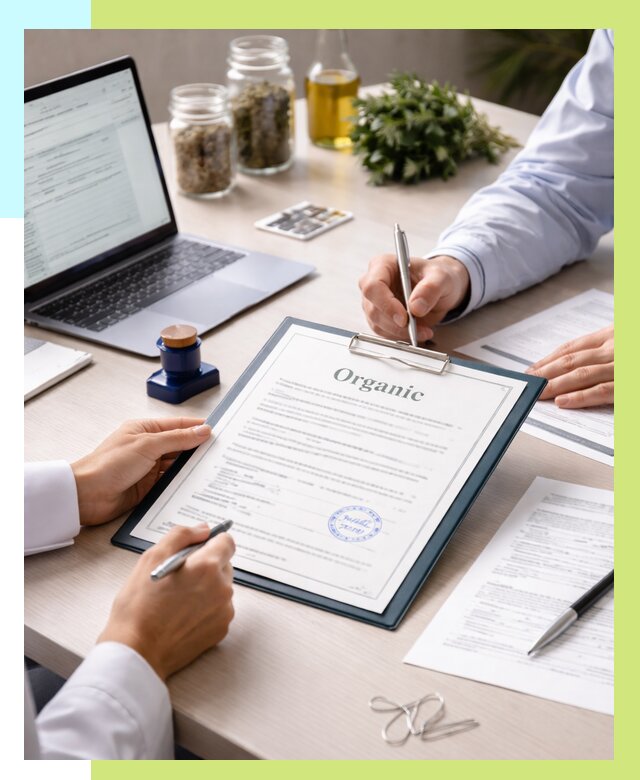 Оформление сертификат органик в Щербинке от 30546 р. | Алешин-Щрб