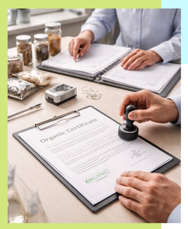 Получение органик сертификата для продукции в Щербинке