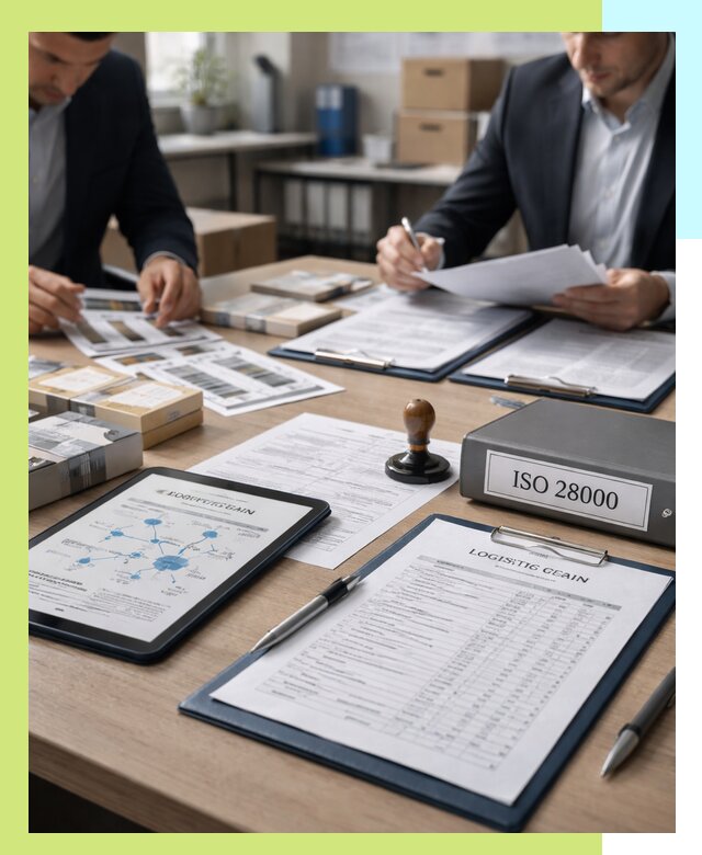 Получение сертификата ISO 28000 по безопасности цепи поставок в Щербинке