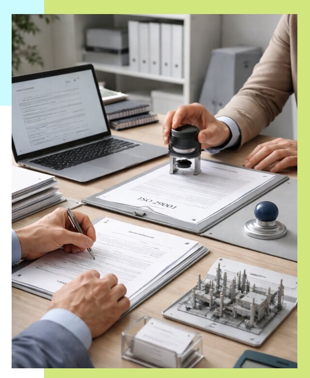 Сертификат ISO 29001 в Щербинке под ключ от 76365 р. | Алешин-Щрб