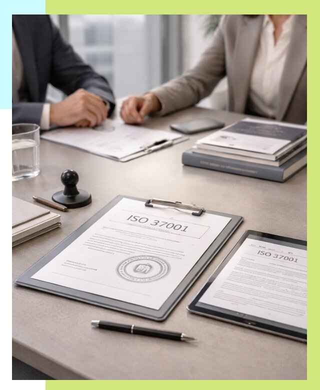 Сертификат ISO 37001 в Щербинке оформить от 122184 р. Алешин-Щрб